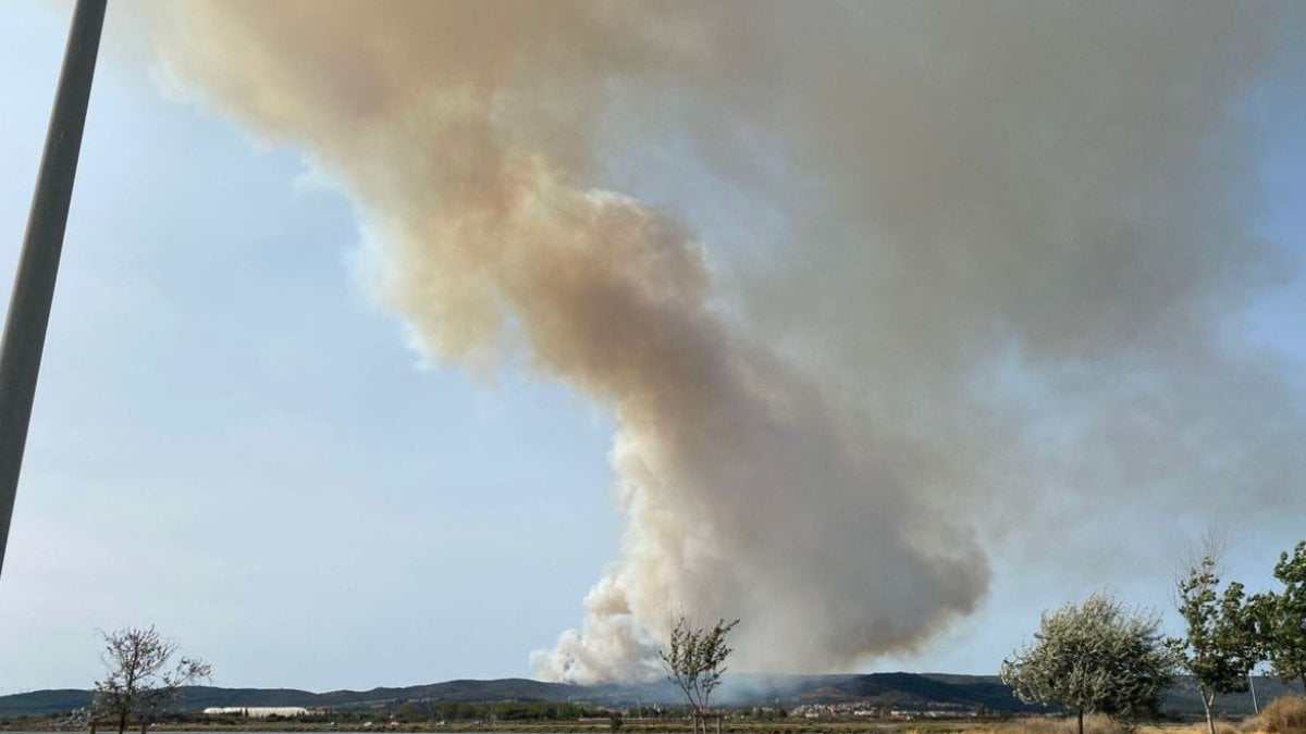 Fransa yanıyor: 400 hektardan fazla alan küle döndü