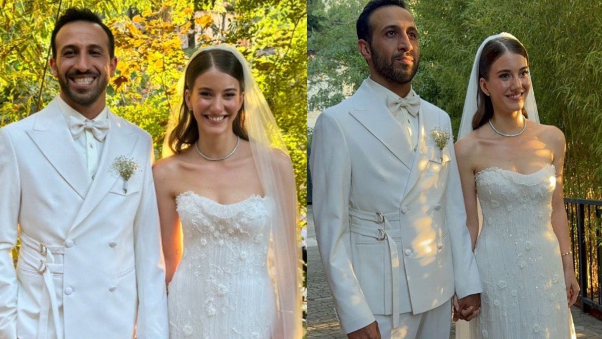 Yalı Çapkını’ndaki set aşkı nikahla sonuçlandı! Beril Pozam ve Ersin Arıcı evlendi