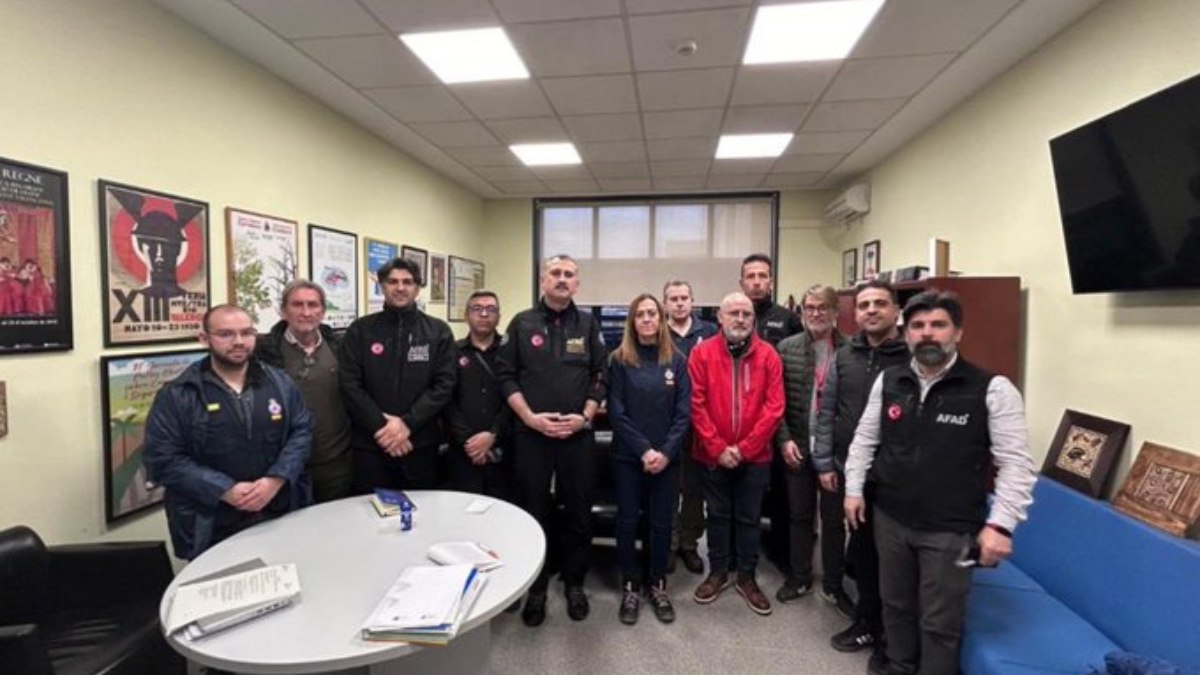 AFAD heyetinden İspanya’ya yardım eli