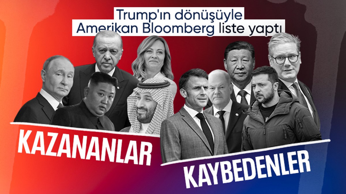 Bloomberg derledi: Trump’ın dönüşüyle hangi liderler karda hangileri zararda