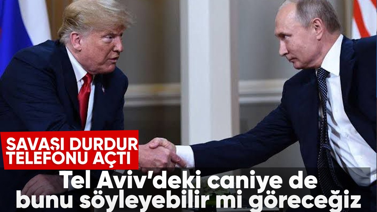 Putin’le görüşen Trump’tan “gerginliği düşürme” çağrısı