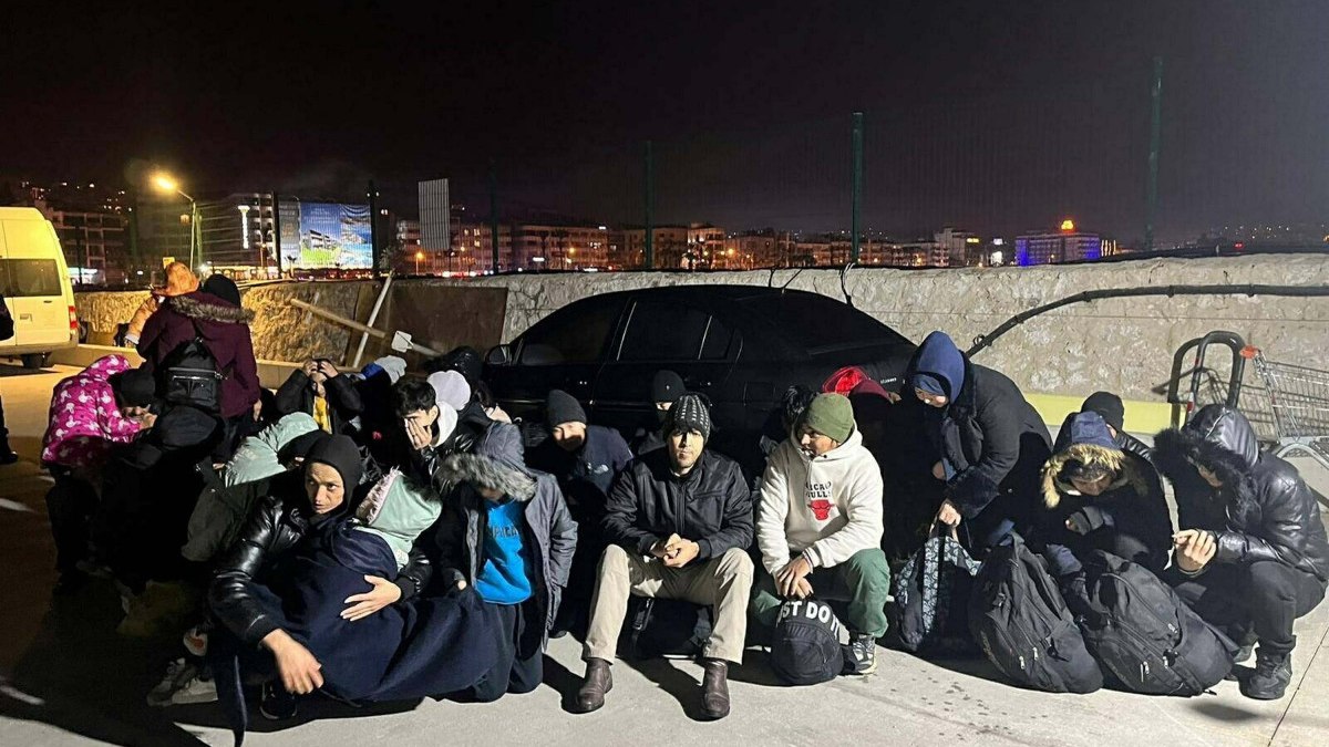 Aydın’da 30 kaçak göçmen yakalandı